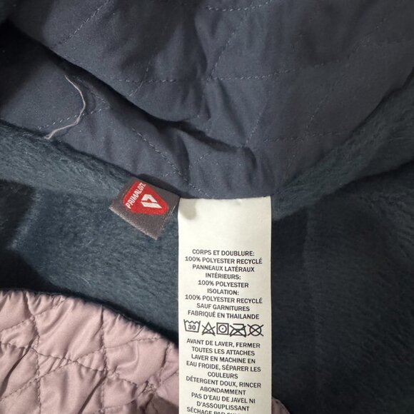 L.L. Bean | Fleece-Lined Primaloft Jacket in Vintage Lavender - Size M PET - Picture 10 of 14